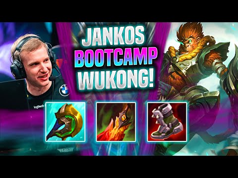 JANKOS IS A GOD WITH WUKONG IN KOREA BOOTCAMP! - G2 Jankos Plays Wukong Jungle vs Graves! |