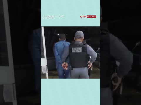 Homem é preso após sequestrar o próprio filho e tentar fugir da polícia no interior do Maranhão