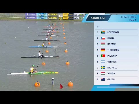 K1 Men's 1000m Final A / 2025 ICF Canoe-Kayak Sprint World Cup Szeged Hungary