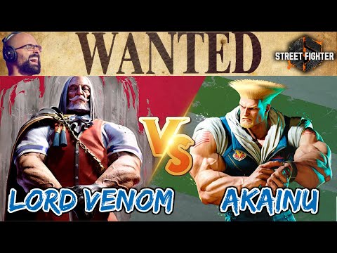 IS THIS BAD MATCHUP DAY? Lord Venom (JP) vs Akainu (Guile)