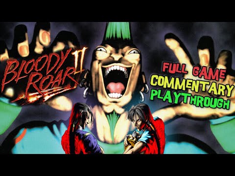 Bloody Roar II: The New Breed (1998) | Shenlong Story Mode + Arcade Run | Commentary Playthrough