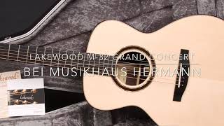 Video thumbnail for Lakewood M-32 Grand Concert - Pictures and Specs by Musikhaus Hermann