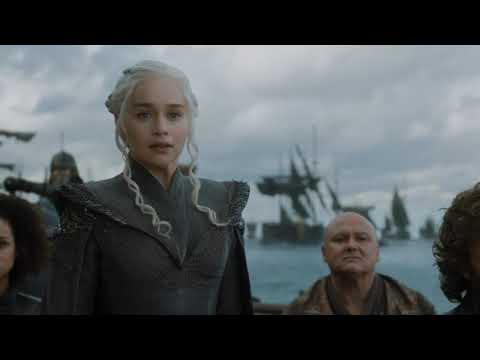 Game of Thrones 7x01 Daenerys arrives at Dragonstone