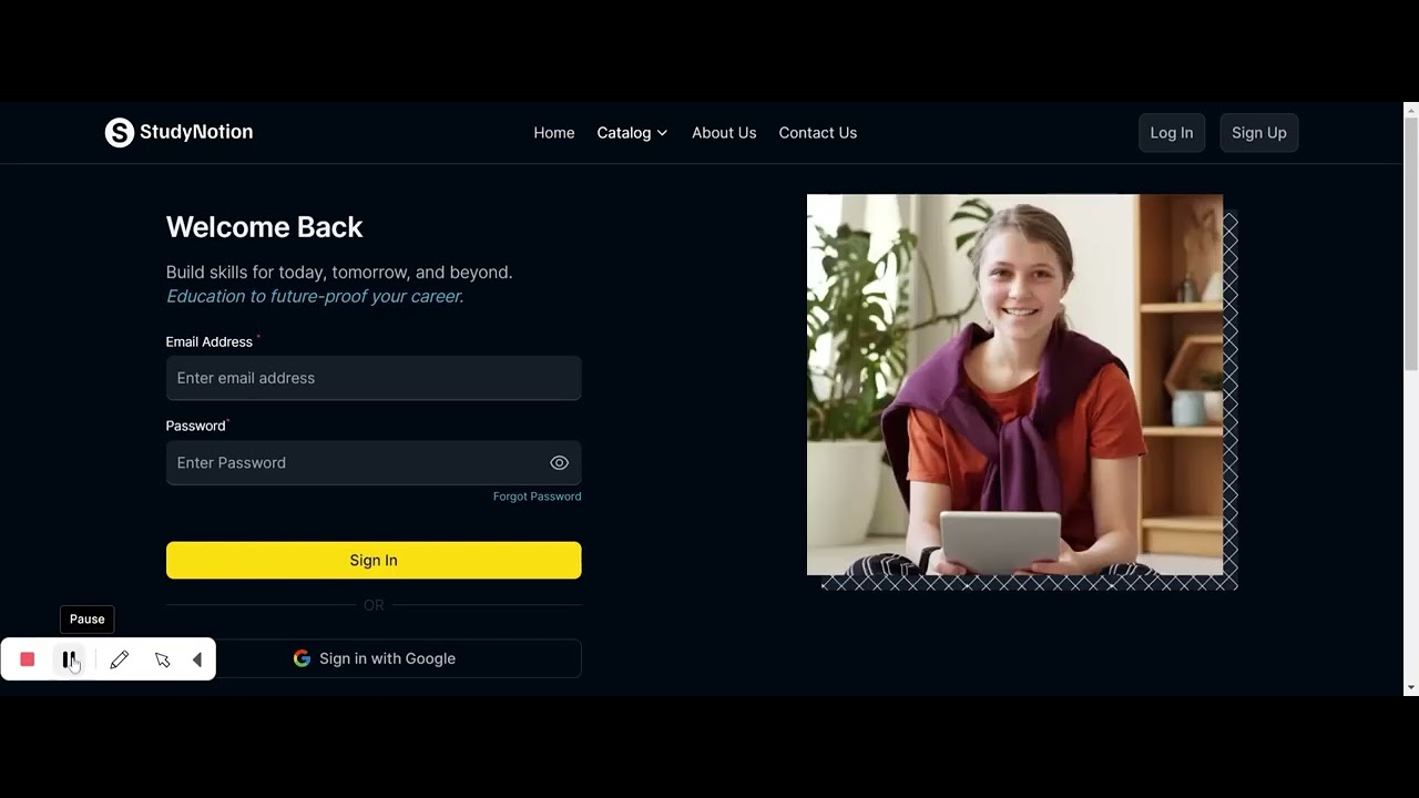StudyNotion Tutorial