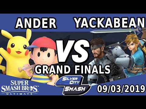 SCS#3 Grand Finals - Ander (Ness, Pikachu) vs Yackabean (Snake, Link)