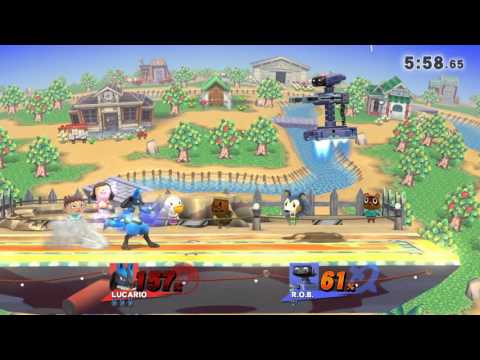 [Smash 4] Croi (Lucario) vs Drake (ROB)