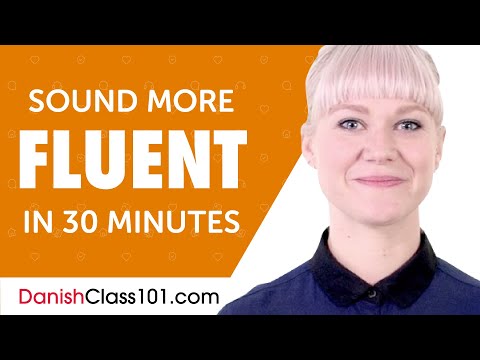 30 Minutes of Danish Conversation Practice to Sound More Fluent