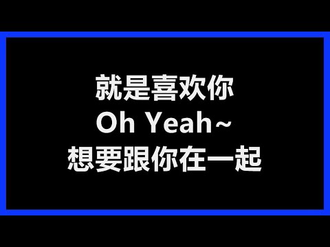 张震岳 - 《就是喜欢你》 [歌词]