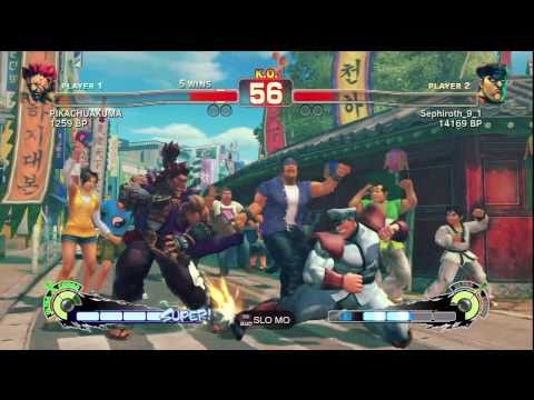 Sephiroth_9_1 ( M.BISON ) VS JR RODRIGUEZ ( AKUMA ) SSFIV ENDLESS BATTLE MATCH ON PS3 GAMES 7-13