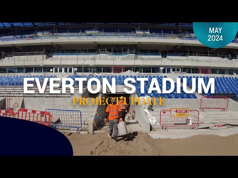 40,000 SEATS INSTALLED! | Latest Everton Stadium progress