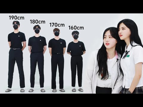 ENG] Which height difference do you like? deal height of men for
