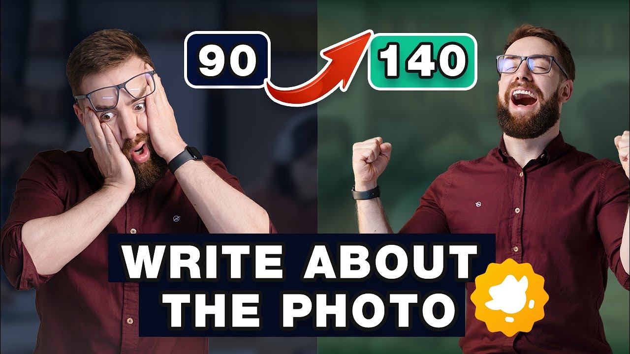 9 Easy Tips | Write about the Photo | Duolingo English Test