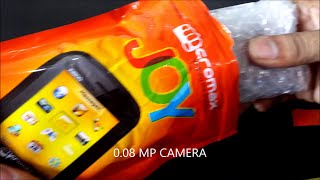 "UNPACKING" Micromax JOY X1800