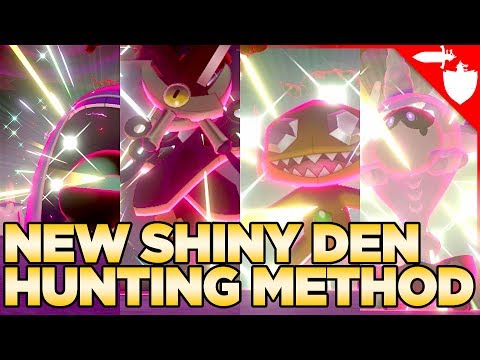 How to Hunt for a 100% Shiny Max Raid Den in Pokemon Sword and Shield *UPDATED*