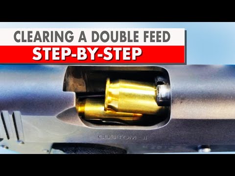 Clearing A Double Feed:Step-By-Step