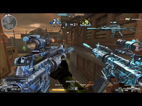 Crossfire NA 2.0 : M4A1 Aqua Aurora - Hero Mode X - Zombie V4