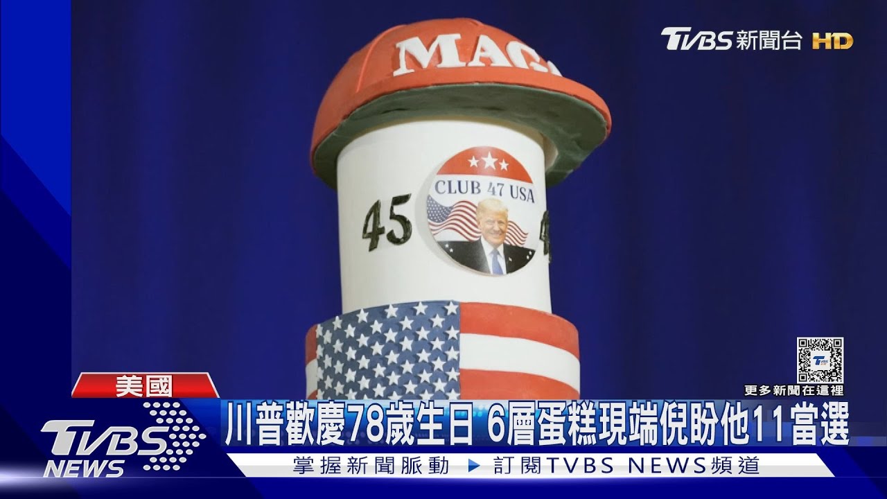 川普歡慶78歲生日 CNN揭川粉稱美是「共和國」
