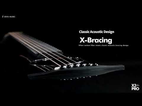 Презентация трансакустической гитары Enya X3 Pro