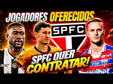 NOTÍCIA SPFC HOJE! MERCADO DA BOLA: RODRIGO DOURADO NO SPFC! BASTOS NA MIRA! CENÁRIO MUDOU