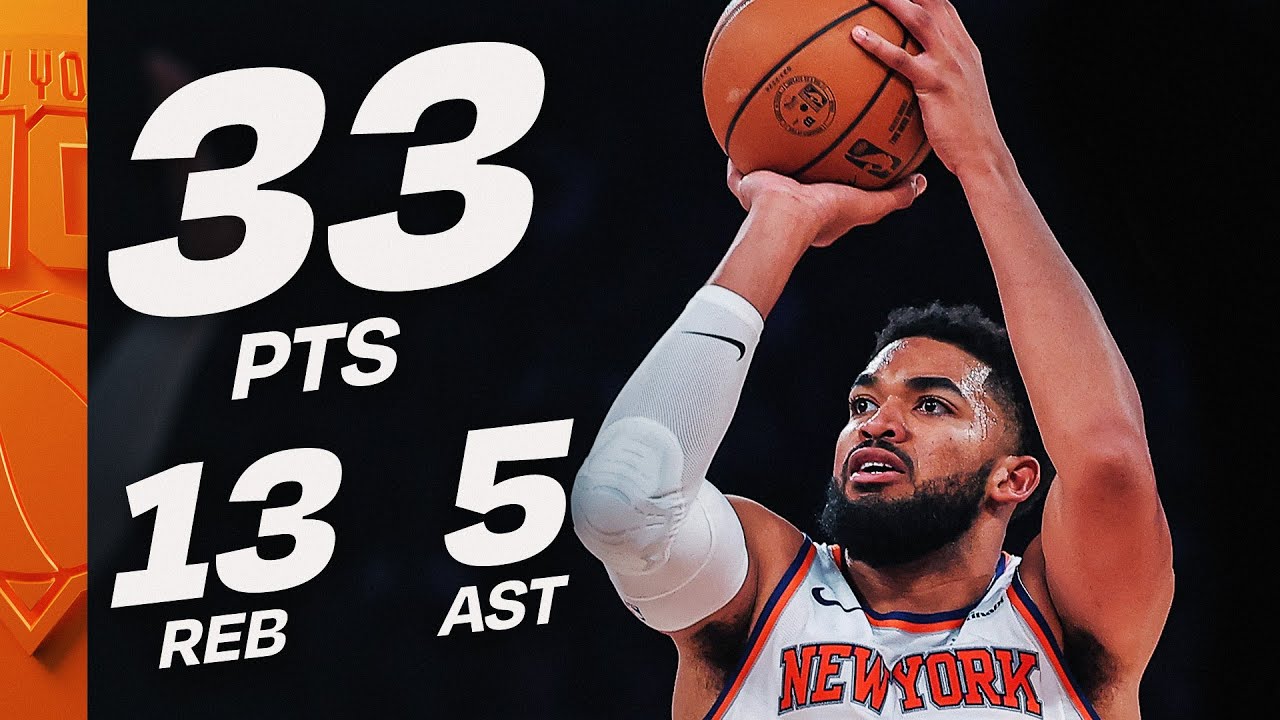 Karl-Anthony Towns Was BALLING In MSG | November 3, 2025