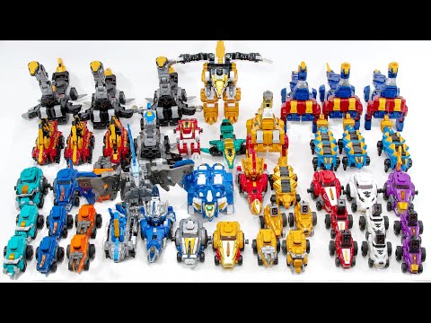 DinoCore Series Ultra D Buster D saver Mega D Fighter Hyper D Saver Transformation