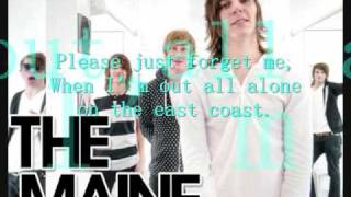 The Maine - If I Only Had The Heart (Lyrics)