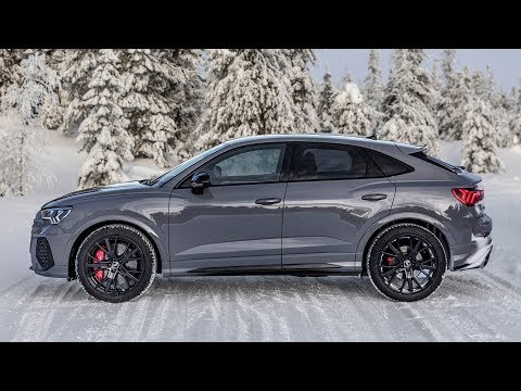 FIRST TEST! 2020/21 AUDI RSQ3 SPORTBACK - 5CYLINDER MINI-URUS IN NARDO GREY - Winter wonderland