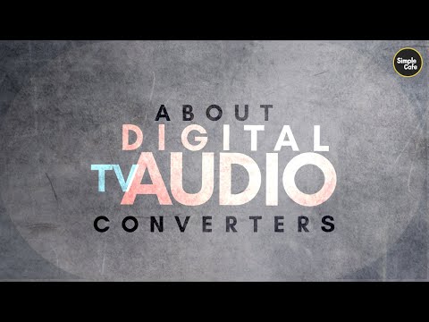 Digital to Analog Audio Converter (for TV)