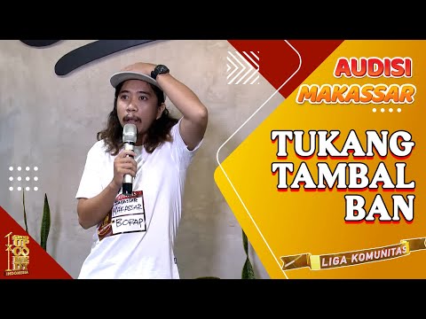 Stand Up Borap: Tukang Tambal Ban Bajunya Pasti Abu-Abu | Audisi SUCI Liga Komunitas