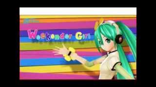 Hatsune Miku - Weekender Girl Lyrics [kz(livetune)]