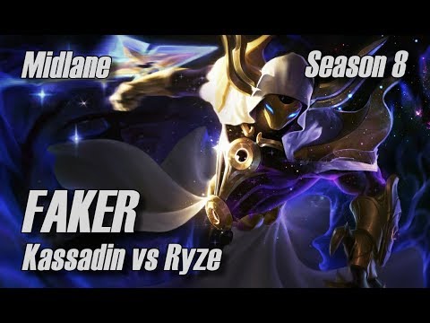 Faker - Kassadin vs Ryze Midlane - Season 8