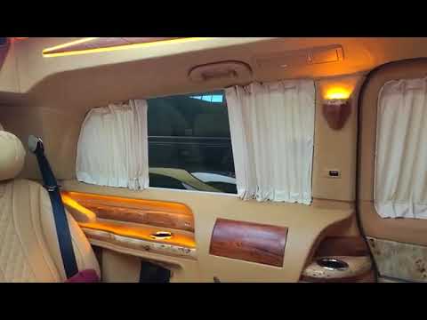 Car modification interior manual/electric curtains