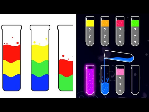Water Sort Puzzle - All Levels iOS Android GamePlay - YouTube