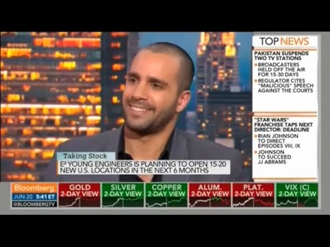 The e² Young Engineers Franchise in Bloomberg Interview