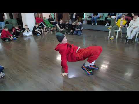 top16 до 13 лет bboy Lazy Sam vs Iceman - "ALL OPTION" break dance battle