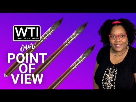 da Vinci Watercolor Silverpoint Brushes - WTI product video review