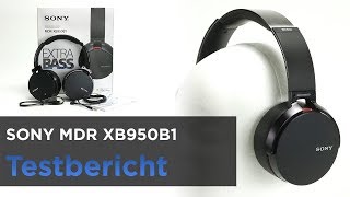 Sony MDR XB950B1 im Test - Blueutooth-Kopfhörer mit Extra-Bass und App