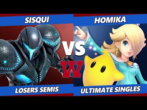 WANTED S4 C3 Losers Semis - sisqui (Dark Samus) Vs. Homika (Rosalina) SSBU Ultimate Tournament