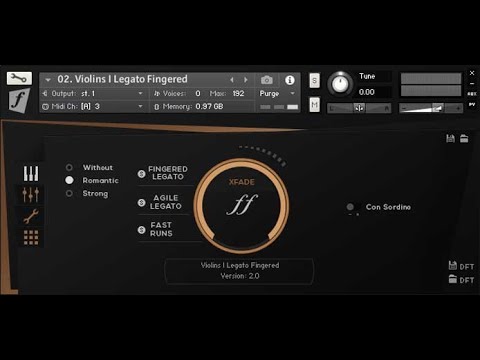 Berlin Strings legato demo