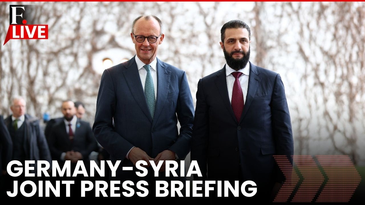 LIVE: German Chancellor Merz Holds Joint Press Briefing With Syrian President Al-sharaa