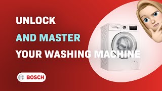 How to Unlock and Master Your Bosch Serie 6 WAU28PH9GB Washing Machine: Expert Tips and Tricks!