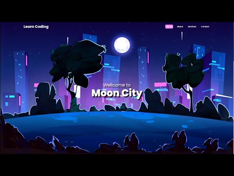 Learn to Make Eye Catching Webpage using HTML CSS JavaScript | Learn Coding