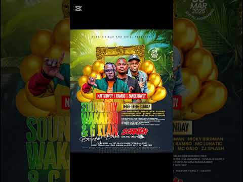 ONE ON ONE DJ RAMBO X ZANDERBWOY HYPED BY NATTYBWOY MACHINE KILLER INSIDE SCRATCH BAR &GRILL#WAZOEFU