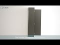 Video: Columna de baño Basic 2 puertas suspendido de Visobath