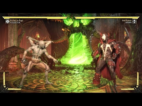 Kollector vs Spawn (Hardest AI) - Mortal Kombat 11