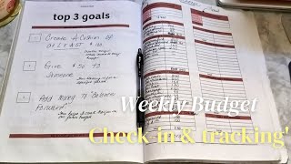 weekly budget check-in |October is in full effect | tracking expenses