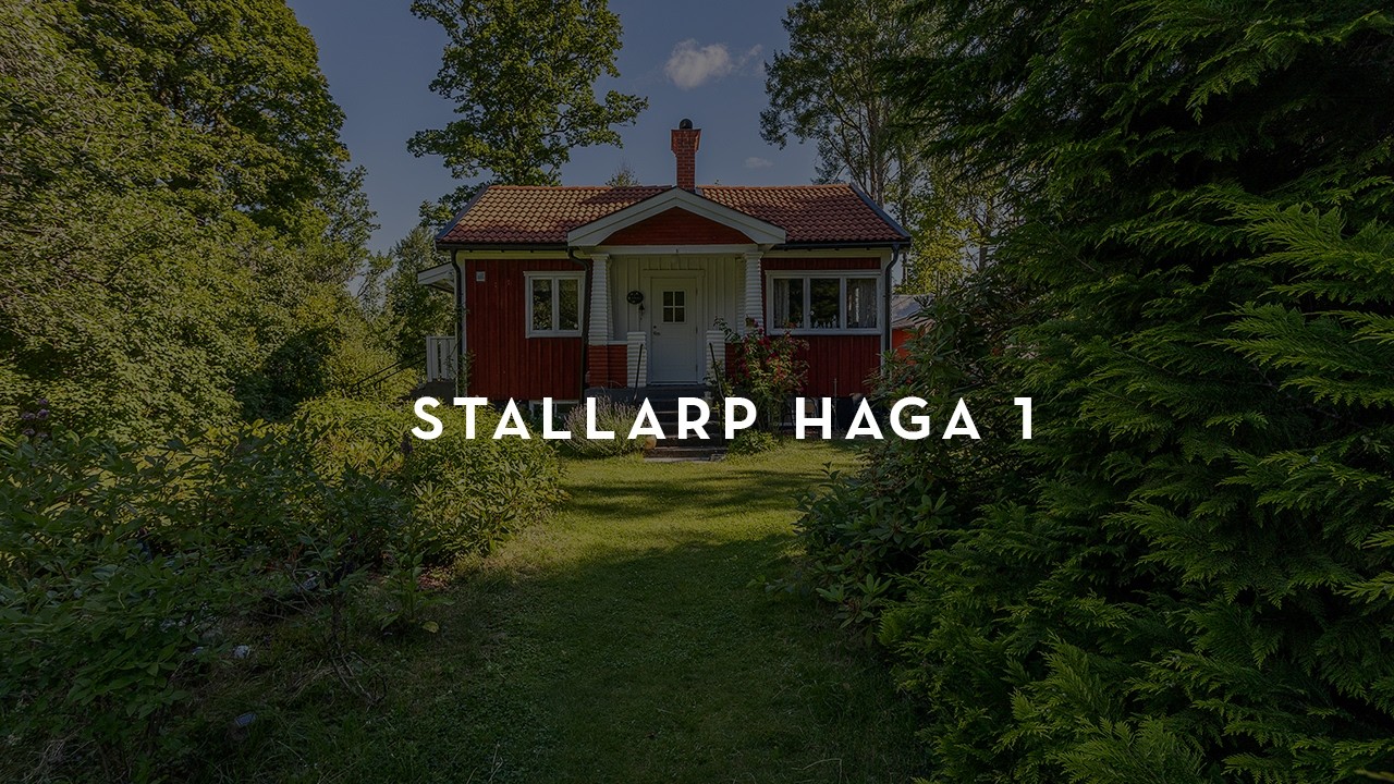 2 rum Villa på Stallarp Haga 1 Eksjö kommun - video