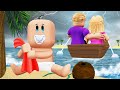 ABANDONED By His PARENTS On A DESERT ISLAND Roblox Movie