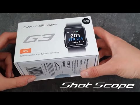 Shotscope G3 Golf GPS Watch - Image 2