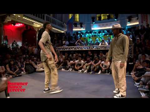 Brooke vs J.Style 1ST ROUND BATTLES Popping Forever - Summer Dance Forever 2016